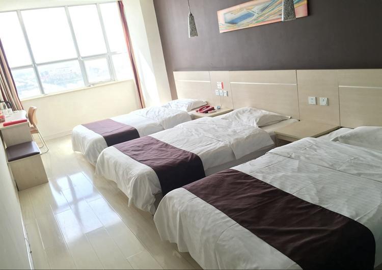 Thank Inn Chain Hotel Shandong Qingdao Laixi Nanjing Road Dış mekan fotoğraf